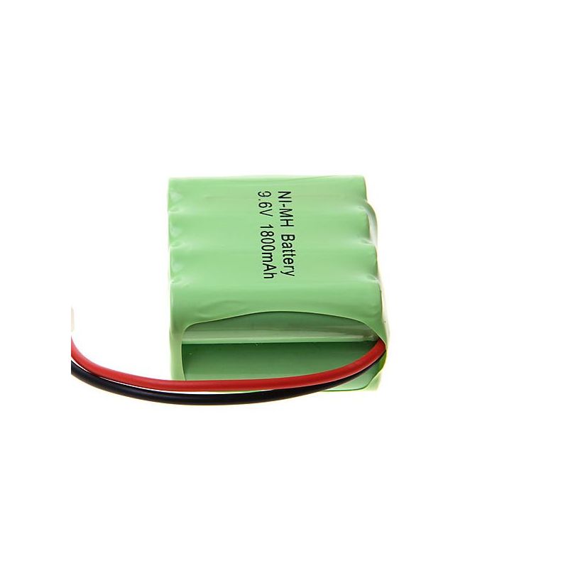 Batteria ricaricabile Ni-MH 9.6V 1800mAh con plug SM ecologica per modellini aerei e auto telecomandate lunga durata e prestazioni stabili solución energetica sostenibile