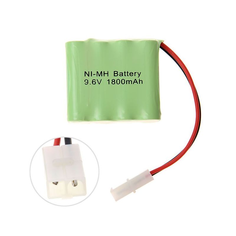 Batteria Ricaricabile Ni-MH 9.6V AA 1800mAh Alta Capacità Eco-compatibile per Dispositivi Elettronici Lunga Durata e Senza Effetto Memoria Soluzione Energetica Affidabile