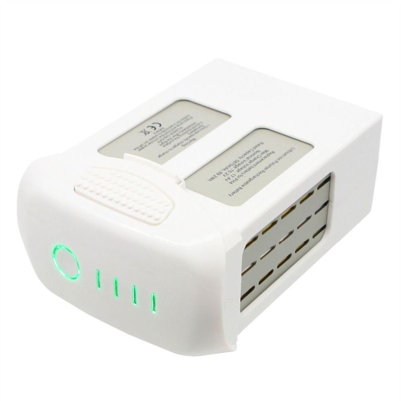 Scopri la Batteria DJI Phantom 4 15.2V 5870mAh LiPo alta capacità per volo affidabile accessori serie Phantom 4 e potenza ottimizzata ideali per fotografia aerea e droni FPV