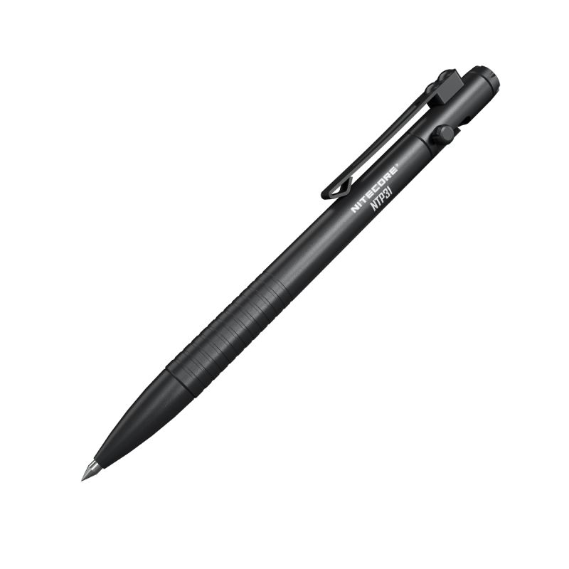 Scopri la NITECORE NTP31 penna multifunzionale con azione a bullone lega di alluminio grado militare perfetta per avventure e situazioni di emergenza rompivetro e accessori outdoor