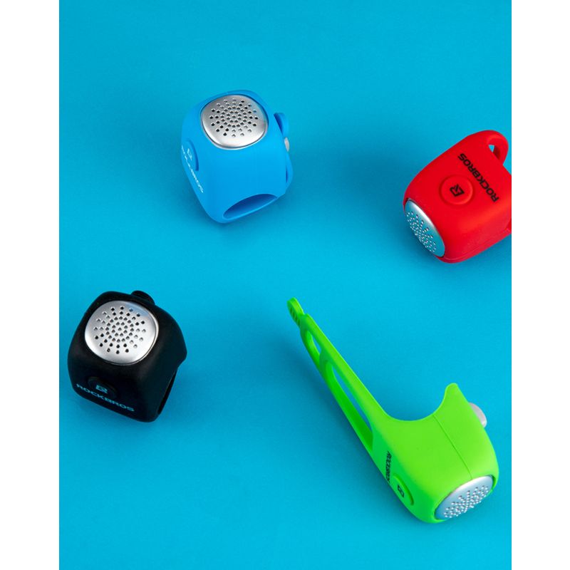 Campanello Elettrico Bicicletta ROCKBROS 110 dB Antipioggia con Modalità Suono Uniche Colori Vibranti Design Durevole ideale per MTB e Ciclismo Urbano Accessorio Essenziale Sicurezza