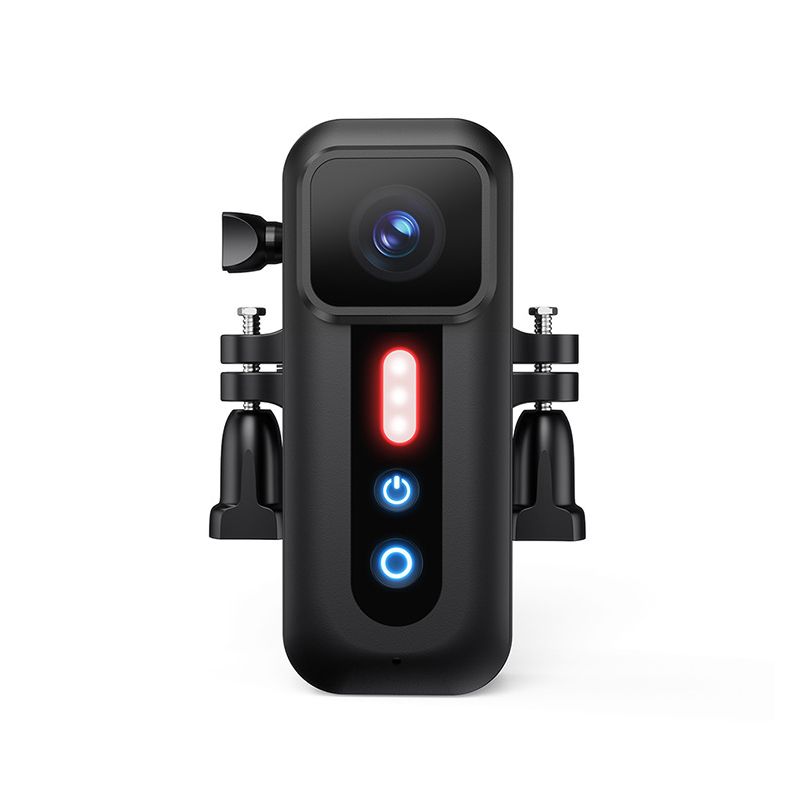 Videocamera Portatile Multifunzione Registratore per Bicicletta 1080P per Vlog Ciclismo con Fanale Posteriore Gadget Outdoor Innovativo per Avventure in Bicicletta e Sicurezza Stradale