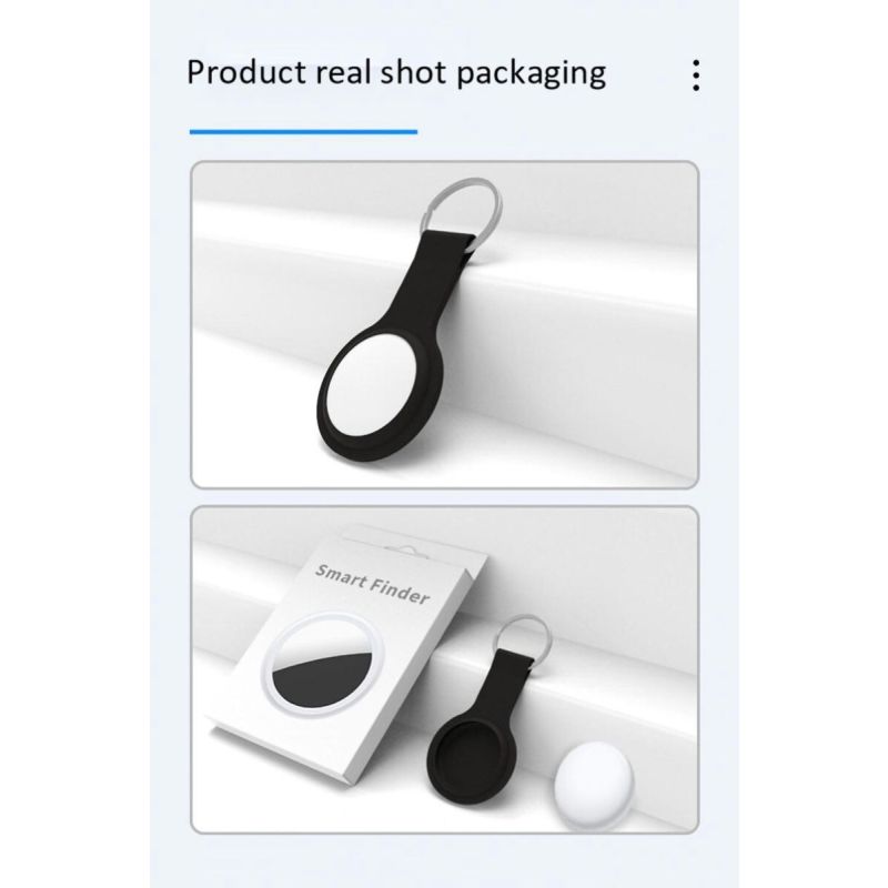 Mini GPS Tracker Bluetooth 4.0 Smart Locator Anti Smarrimento Design Compatto e Leggero Localizzazione in Tempo Reale Sicurezza Personale App iSearching Connettività Bluetooth