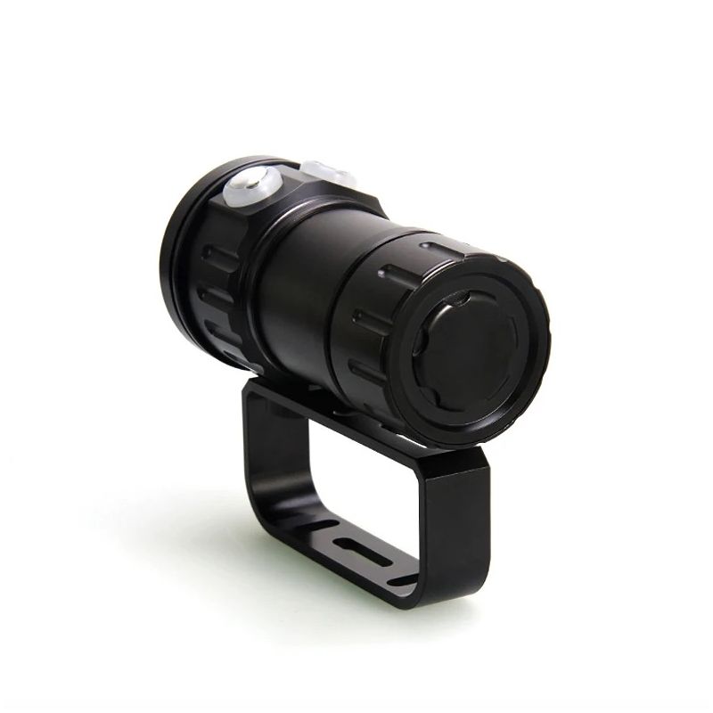 Torcia Subacquea B11 LED rossa blu bianca 80M IPX8 lunga durata batteria fotografia subacquea felicità esplorazione marine lanterna durevole design robusto immersioni professionali