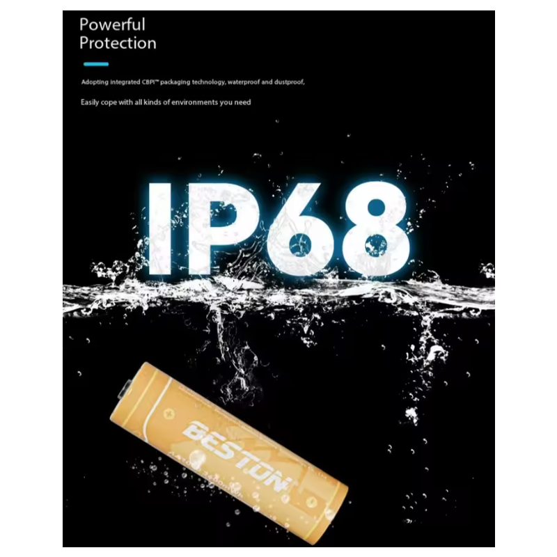 Beston Caricabatterie Smart per Batterie Ricaricabili AA 8 Slot con 1.5V Litio 3600mWh. Ricarica Rapida!