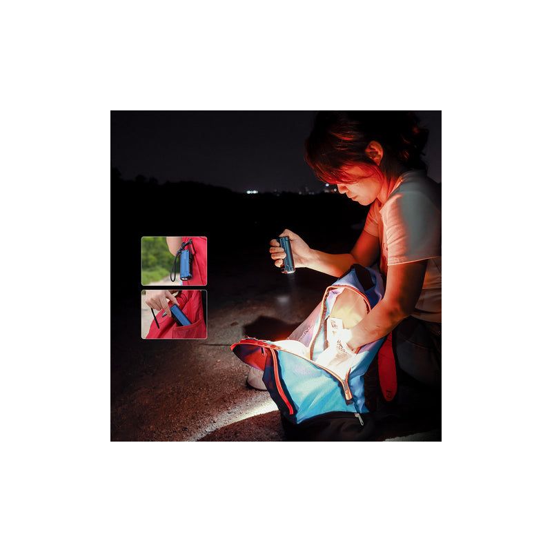 Scoprite la torcia EDC IMALENT BL50 ricaricabile Type-C 3600 lumen per avventure all'aperto design compatto illuminazione versatile display OLED e riparazioni domestiche