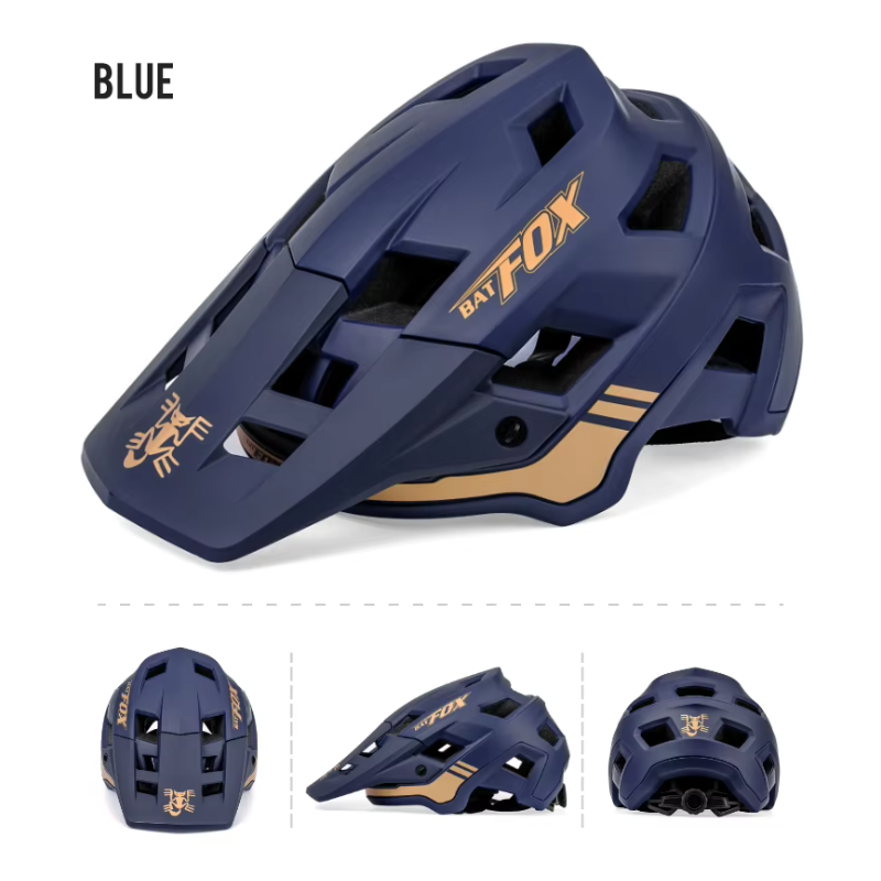 Casco bici BATFOX per mountain bike Tecnologia In-Mold regolabile comfort e sicurezza disponibile in colori vivaci per un look unico adatto a uomini e donne