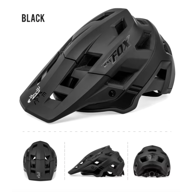 Casco bici BATFOX per mountain bike Tecnologia In-Mold regolabile comfort e sicurezza disponibile in colori vivaci per un look unico adatto a uomini e donne