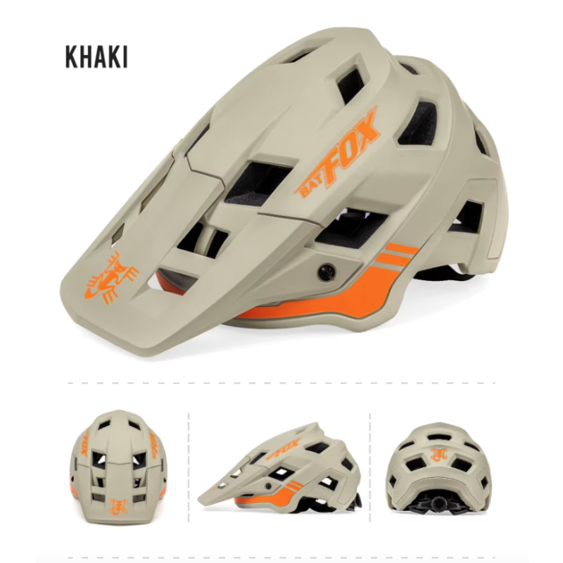 Casco bici BATFOX per mountain bike Tecnologia In-Mold regolabile comfort e sicurezza disponibile in colori vivaci per un look unico adatto a uomini e donne
