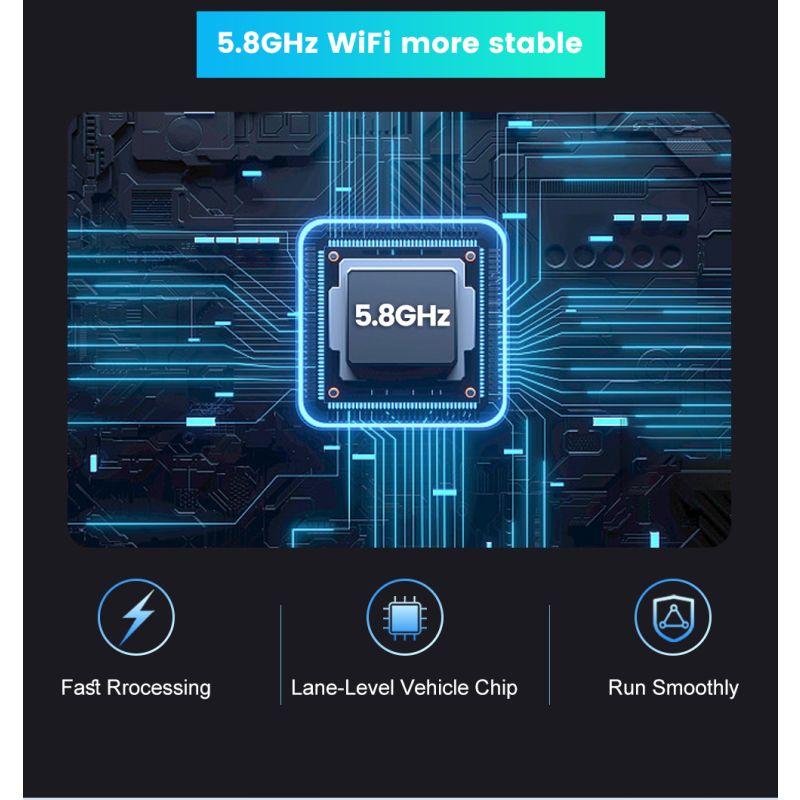 CarlinKit 4.0 Wireless CarPlay Box Adattatore Compatto per Auto con Aggiornamento CarPlay di Fabbrica Controllo al Volante Plug and Play per Audi VW Porsche e Kia