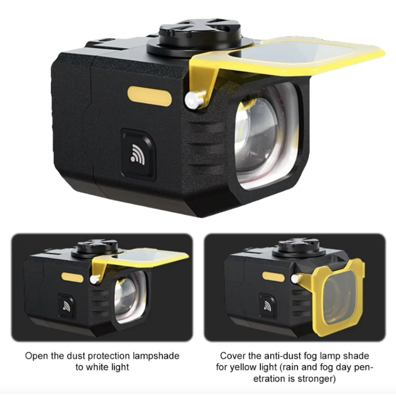 Nitebeam Cavo Sospeso luce bici 30W illuminazione potente lega di alluminio e materiali ABS telecomando senza fili per ciclismo sicuro guida notturna affidabile nuova condizione