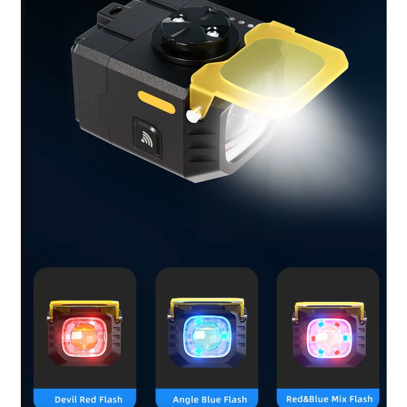 Nitebeam Cavo Sospeso luce bici 30W illuminazione potente lega di alluminio e materiali ABS telecomando senza fili per ciclismo sicuro guida notturna affidabile nuova condizione