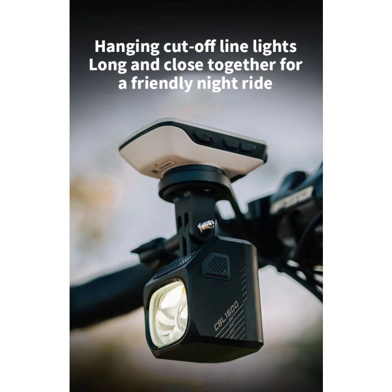 Magicshine CBL1600 luce anteriore per bici MTB 1600 lumen LED montaggio su manubrio riduzione dell'abbagliamento design durevole per pedalate sicure notturne attrezzatura ciclismo