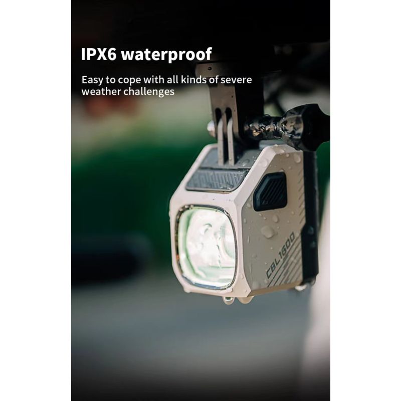 Magicshine CBL1600 luce anteriore per bici MTB 1600 lumen LED montaggio su manubrio riduzione dell'abbagliamento design durevole per pedalate sicure notturne attrezzatura ciclismo