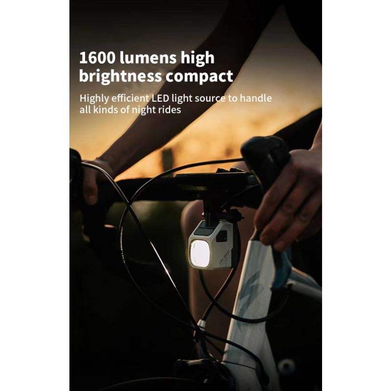 Magicshine CBL1600 luce anteriore per bici MTB 1600 lumen LED montaggio su manubrio riduzione dell'abbagliamento design durevole per pedalate sicure notturne attrezzatura ciclismo
