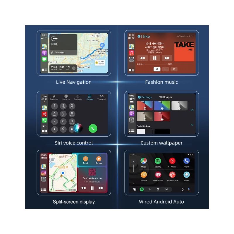 Scopri CarlinKit USB CarPlay Dongle tecnologia di guida con installazione facile connessione automatica CarPlay wireless Android Auto senza cavi aggrovigliati accessorio multimediale innovativo