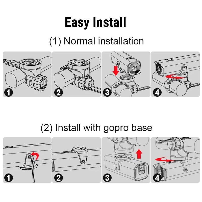 TOWILD CL1600 Lampada frontale 1600LM per ciclismo ricaricabile USB batteria 21700 5000mAh luminosità regolabile impermeabile controllo remoto ideale per avventure e sicurezza bicicletta