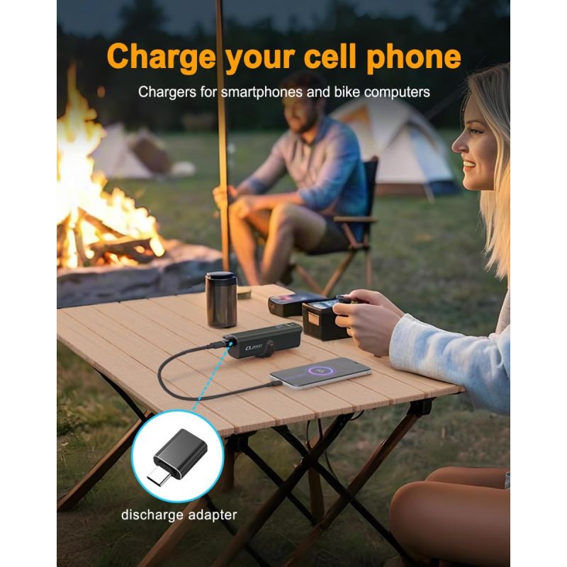 TOWILD CL2000 Faro Bici 2000LM Super Luminoso Antiabbagliamento per Ciclismo Notturno MTB Strada Sicurezza