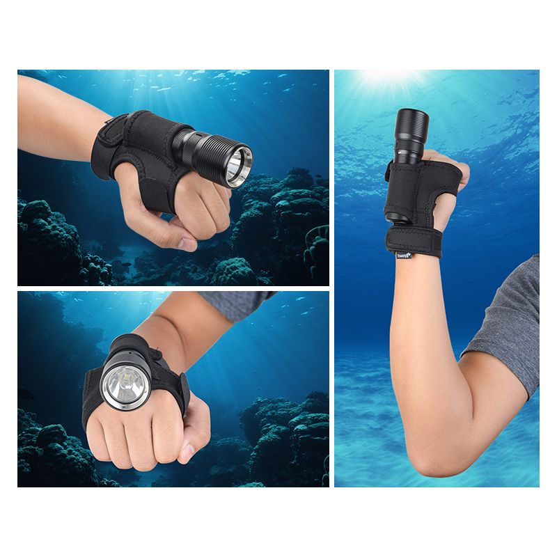 TrustFire TR-DF008 Torcia Subacquea LED 700 Lumen Alta Luminosità Con Interruttore Magnetico e Classificazione IPX8 Torcia per Immersioni e Avventure Sottomarine Durata e Versatilità