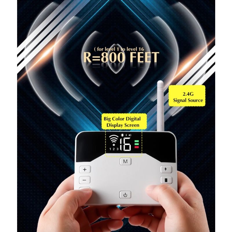 Sistema 2-in-1 Recinzione Elettronica Wireless e Collare di Addestramento Remoto Sicurezza Esterna per Animali Contenimento e Addestramento Cani di Tutte le Dimensioni Prodotti Innovativi per Animali