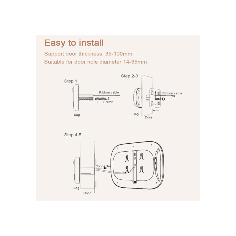 Spioncino Digitale 2.8