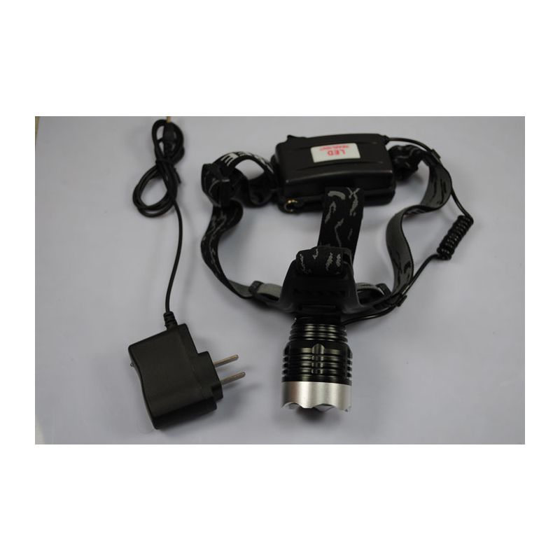 Faro LED UltraFire A1 1200 Lumens Alta Potenza T6 Modello LED 3 Modalità Visibilità Notturna Impermeabile Lega di Alluminio Compagno Affidabile per Outdoor Adventure