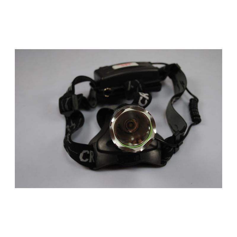 Faro LED UltraFire A1 1200 Lumens Alta Potenza T6 Modello LED 3 Modalità Visibilità Notturna Impermeabile Lega di Alluminio Compagno Affidabile per Outdoor Adventure