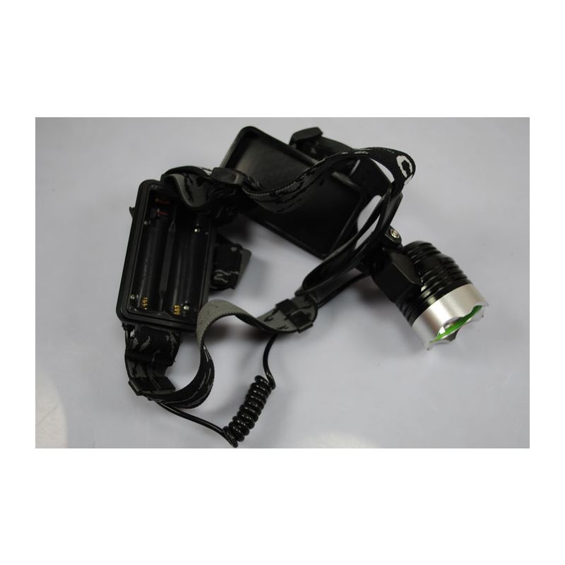 Faro LED UltraFire A1 1200 Lumens Alta Potenza T6 Modello LED 3 Modalità Visibilità Notturna Impermeabile Lega di Alluminio Compagno Affidabile per Outdoor Adventure