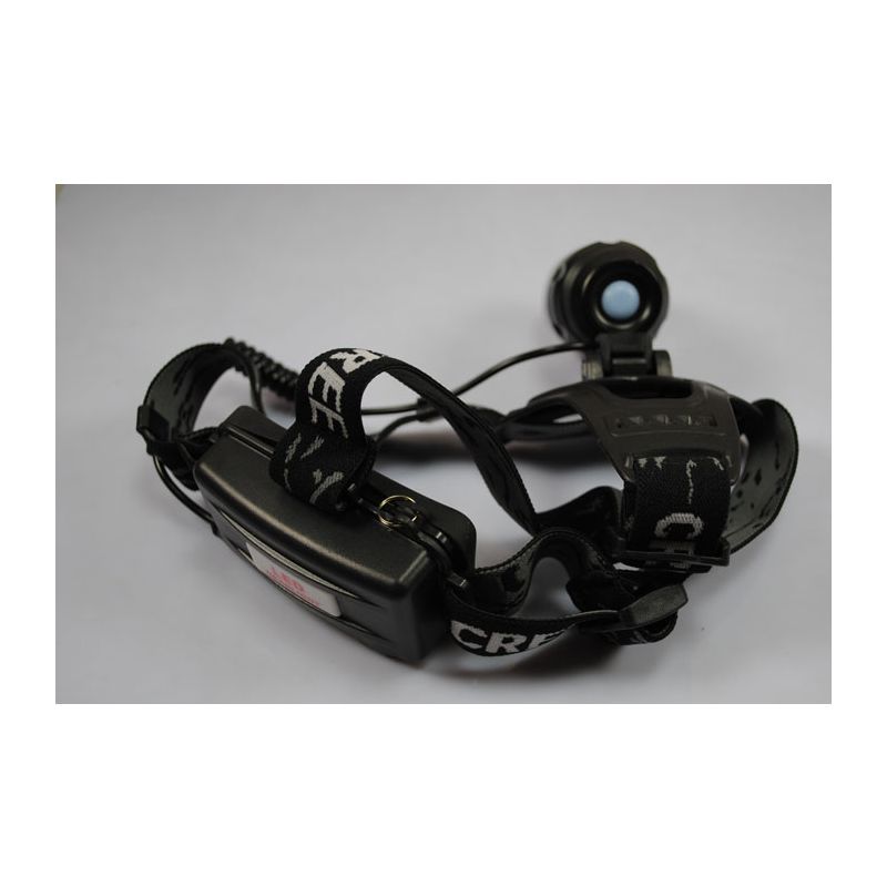 Faro LED UltraFire A1 1200 Lumens Alta Potenza T6 Modello LED 3 Modalità Visibilità Notturna Impermeabile Lega di Alluminio Compagno Affidabile per Outdoor Adventure