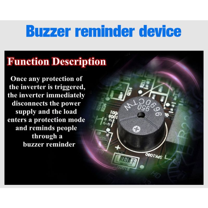 Inverter EASUN a Onda Sinusoidale Pura 2000W 5000W Convertitore CC a CA 12V 24V 220V Potenza di Picco Efficienza Energetica Basso Consumo Inverter Alta Prestazione per Casa e Elettrodomestici