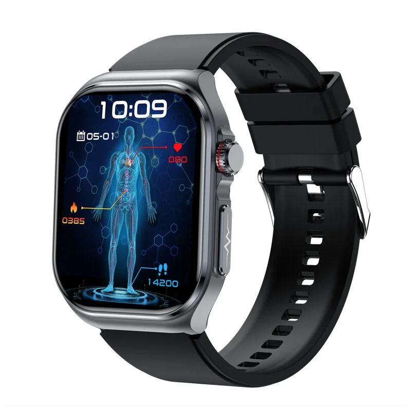 ET585 Smartwatch ECG PPG Uomo Donna Orologio Intelligente Diagnosi AI Benessere Fitness