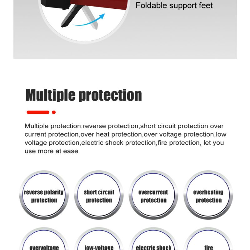 Caricabatteria Portatile FOXSUR 20A 12V 24V Moto Camion Ricarica a 7 Fasi Manutentore Batterie AGM LiFePO4 Prestazioni Affidabili Lunga Durata Compagno Essenziale Tranquillità