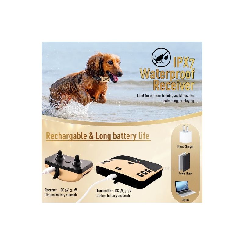 Recinto Elettronico per Animali e Collare di Addestramento per Cani Design Ergonomico Sicurezza Avanzata per Animali Libertà e Controllo dei Confini in Un Dispositivo Innovativo