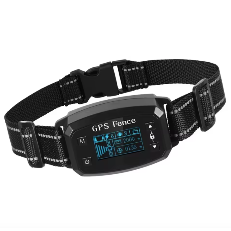 Sistema di Recinzione per Cani Senza Fili GPS Portatile con Collare GPS per Cani Installazione Facile Ampia Copertura fino a 2187 Iarde Sicurezza Animali Domestici Addestramento Avanzato