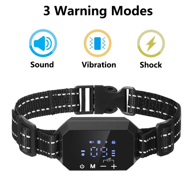 GPS Wireless Dog Fence Dispositivo di Recinzione Elettronico 1000 Metri Sistema di Recinzione Senza Fili Sicurezza e Libertà per Cani Installazione Facile Collare Impermeabile