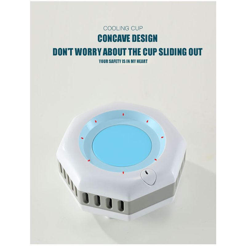 Frigorifero Portatile Raffreddatore Beverande Elettrico Summer Drink Bollitore Compatto con Raffreddamento Istantaneo per Bevande Gelide Ideale per Picnic e Feste Estive