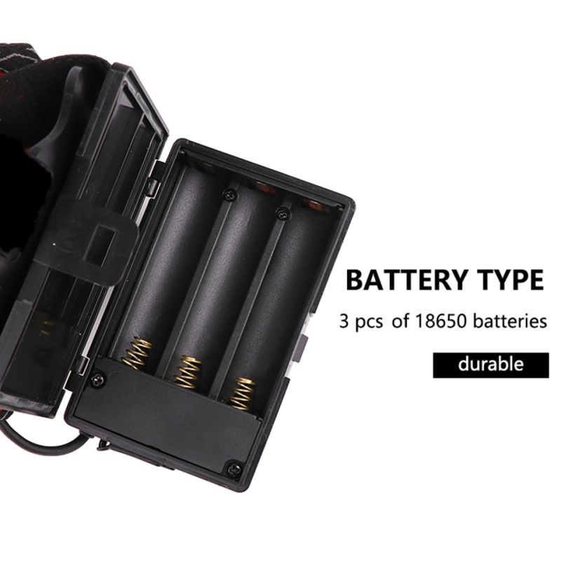 Lampada frontale LED XHP70 8000 lumen ricaricabile USB IPX5 impermeabile con modalità regolabili ideale per pesca notturna escursioni alta prestazione e sicurezza al buio design leggero