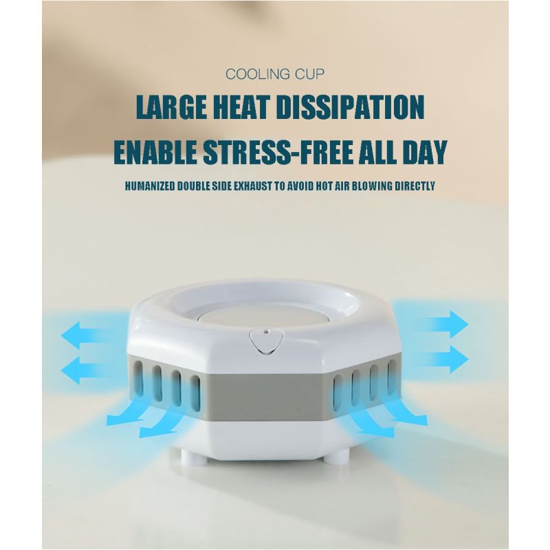 Frigorifero Portatile Raffreddatore Beverande Elettrico Summer Drink Bollitore Compatto con Raffreddamento Istantaneo per Bevande Gelide Ideale per Picnic e Feste Estive