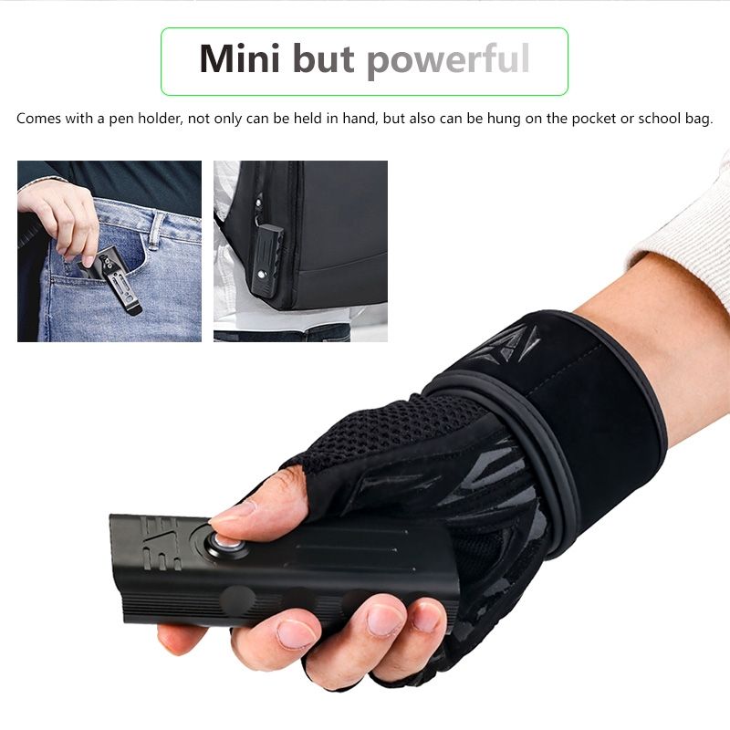 Luci Anteriori TK5 5000 Lumen Faro Ricaricabile USB in Lega di Alluminio Super Luminoso per Sicurezza Ciclismo e Guida Notturna Accessori per Bici con Modalità di Illuminazione Multiple