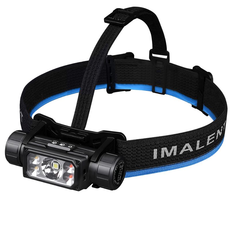 Faro Anteriore IMALENT HT70 Ricaricabile Tripla Sorgente Luminosa 3500 Lumen Ideale per Avventura Notturna Design Ergonomico e Costruzione Resistente Modalità Operative Versatili