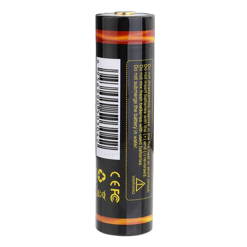 Batteria ricaricabile TrustFire 18650 3400mAh 3.7V con Micro USB per torce e droni alta capacità ed eco-compatibile per attività outdoor ed elettronica energia sostenibile