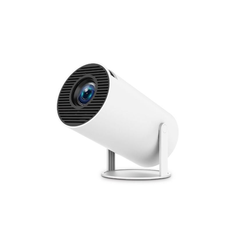Proiettore HY300 Mini Proiettore Android 11 con WiFi 6 1280x720P Full HD Proiettore Portatile Intelligente per Home Theater Proiezioni LED Versatili e Adattabili per Serate al Cinema