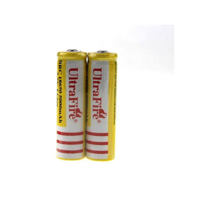 Scopri UltraFire BRC 18650 5000mAh batteria ricaricabile Li-ion prestazioni eccezionali per torce attrezzi outdoor carica veloce lunga durata sostenibilità compatibilità universale