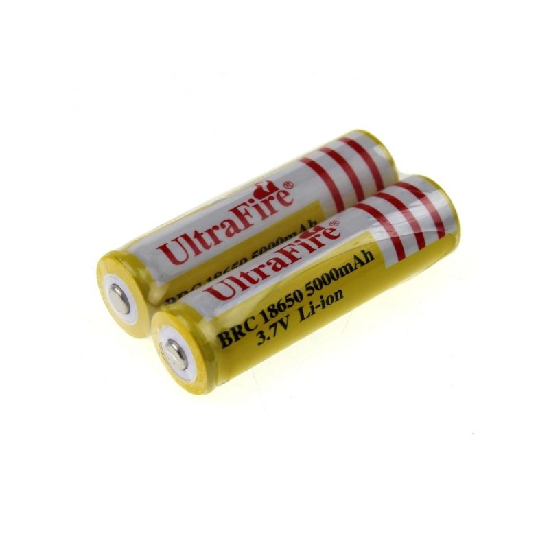 Scopri UltraFire BRC 18650 5000mAh batteria ricaricabile Li-ion prestazioni eccezionali per torce attrezzi outdoor carica veloce lunga durata sostenibilità compatibilità universale