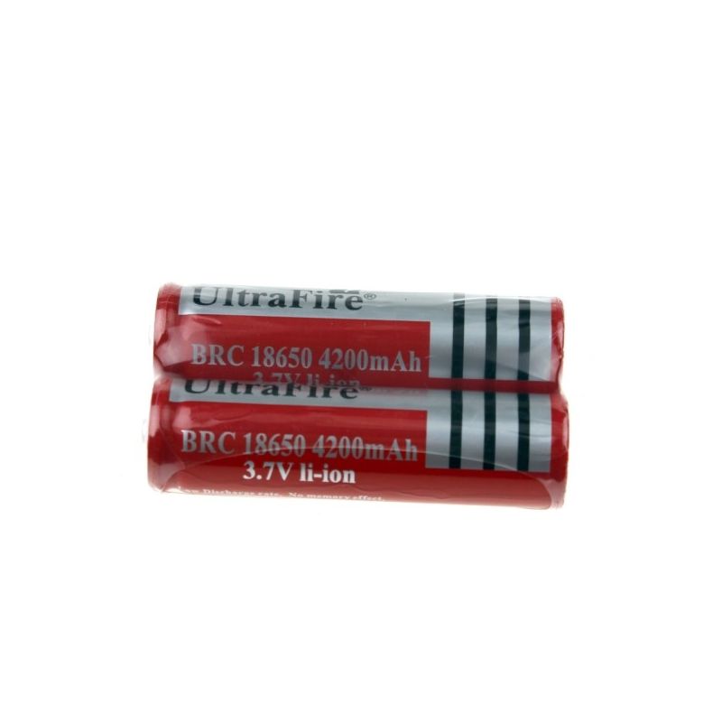 Batteria ricaricabile Ultrafire BRC 4200mAh 3.7V Li-ion per elettronica energia sostenibile e attrezzature ad alto consumo con prestazioni affidabili e potenza duratura