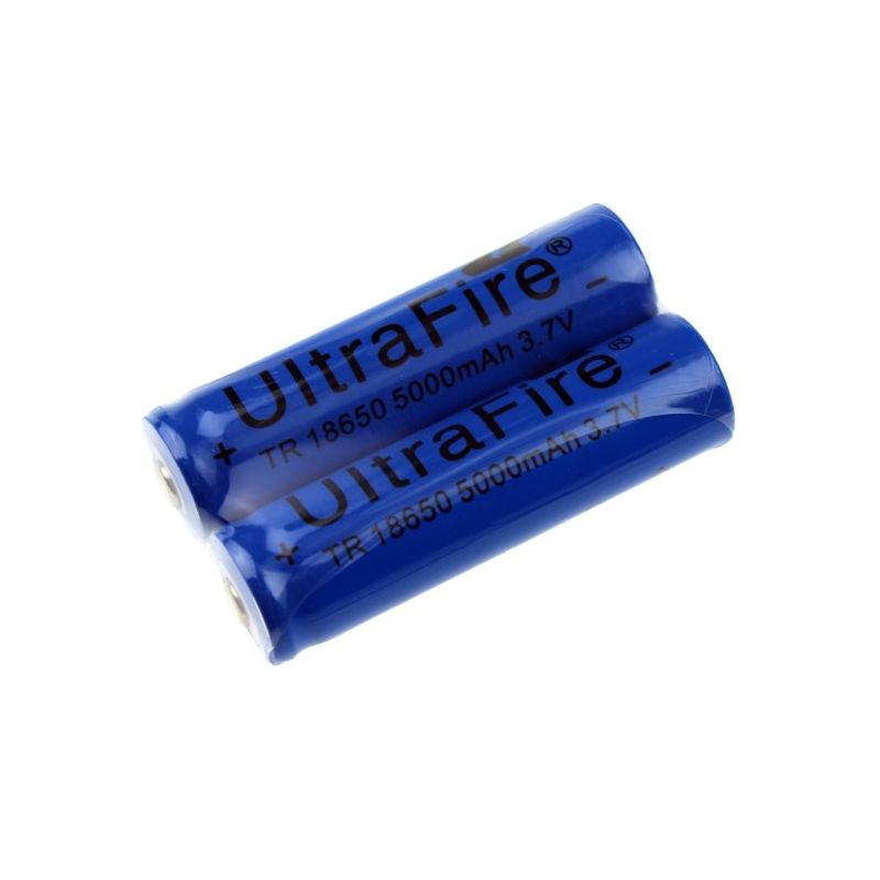 Ultrafire TR 18650 5000mAh 3.7V batteria ricaricabile fonte di energia sostenibile per avventure all'aperto e droni ad alte prestazioni con carica rapida e potenza affidabile