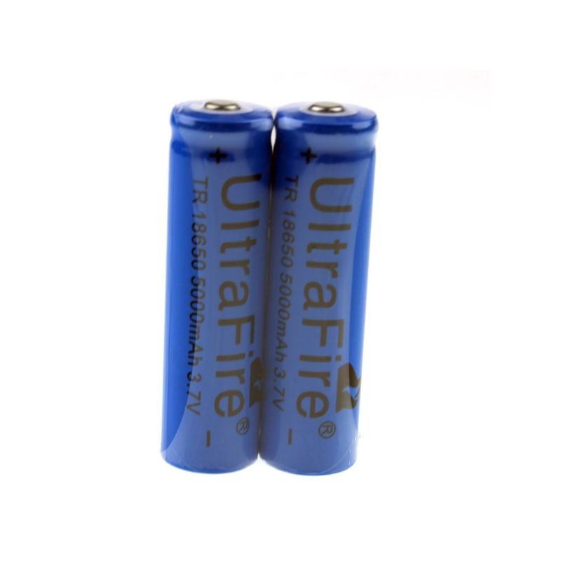 Ultrafire TR 18650 5000mAh 3.7V batteria ricaricabile fonte di energia sostenibile per avventure all'aperto e droni ad alte prestazioni con carica rapida e potenza affidabile