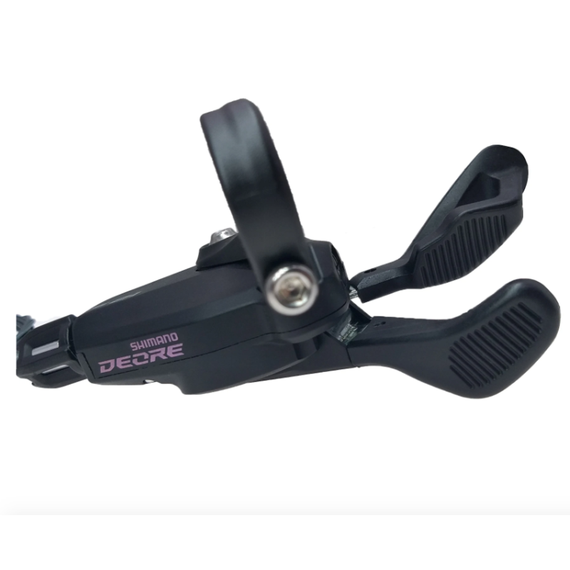 Gruppo Shimano Deore M6100 12 velocità cambio preciso con leva cambio SL M6100 e deragliatore RD M6100 SGS Rapidfire Plus per ciclismo su terreni misti e prestazioni elevate