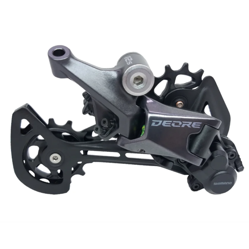 Gruppo Shimano Deore M6100 12 velocità cambio preciso con leva cambio SL M6100 e deragliatore RD M6100 SGS Rapidfire Plus per ciclismo su terreni misti e prestazioni elevate