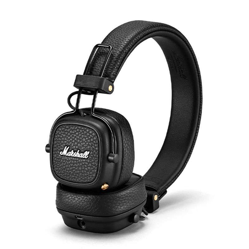 Cuffie Bluetooth wireless Major III MARSHALL design pieghevole bassi profondi ideale per musica gaming e sport con Bluetooth 5.0 e microfono integrato per audio immersivo